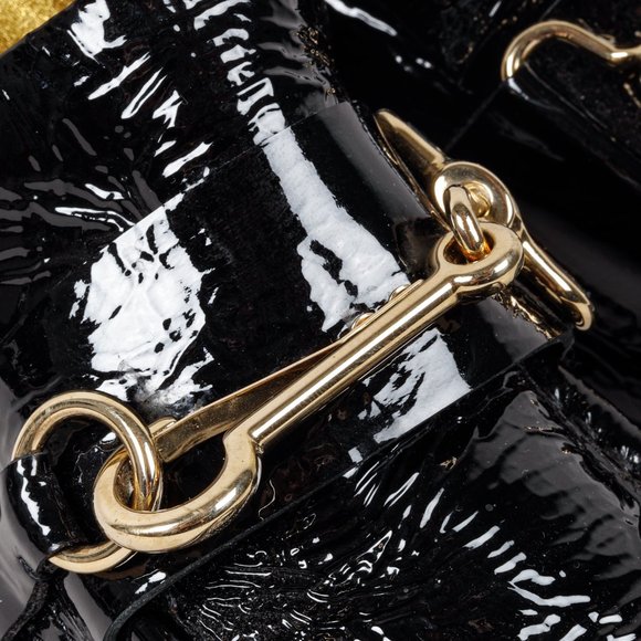 Acne Studios Kerin Patent Leather Loafer Boot - Picture 6 of 8